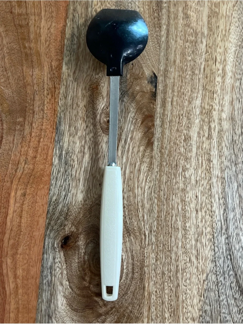 Vintage Spice of Life Fruit Kitchen Turner Spatula - Black Blade, White Handle